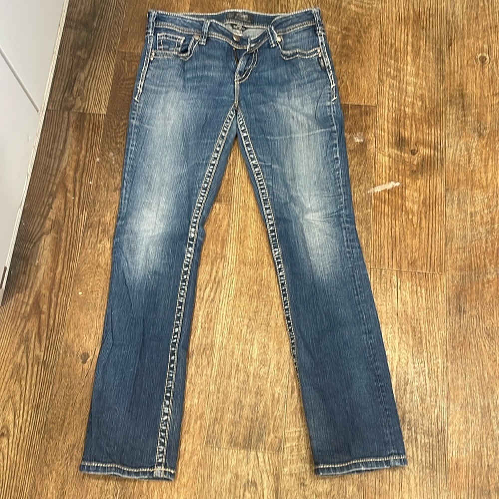 Silver jeans. Aiko baby boot. Size 31